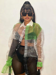 Load image into Gallery viewer, Sheer Mesh Top
