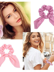 Load image into Gallery viewer,  Chiffon Bowknot Elastic Hair Bands
