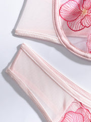 Load image into Gallery viewer, Floral Embroidered Lingerie Set
