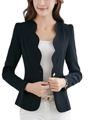 Load image into Gallery viewer, Scallop-Edge Blazer
