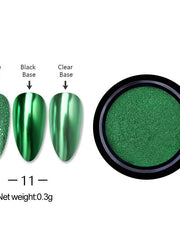 Load image into Gallery viewer, Metallic Color Nail Powder
