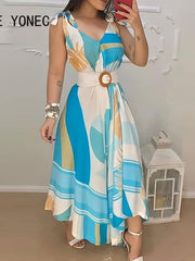 Load image into Gallery viewer, Elegant Tropical Style Dress
