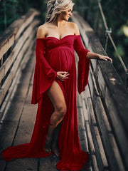 Load image into Gallery viewer, Maternity Long Dress
