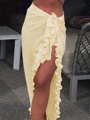 Load image into Gallery viewer, Beach Cover up Skirt
