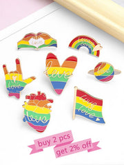 Load image into Gallery viewer, Rainbow Pins
