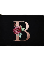 Load image into Gallery viewer, Letter Print Cosmetic Bag
