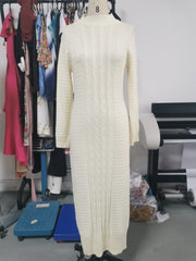 Load image into Gallery viewer, Turtleneck Sweater Dress
