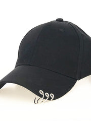 Load image into Gallery viewer, Adjustable Baseball Hat With Ring
