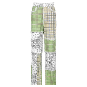 Patchwork Pants