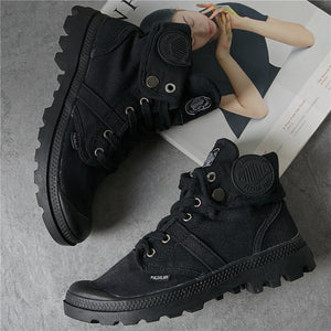 Women's Canvas Ankle Boots
