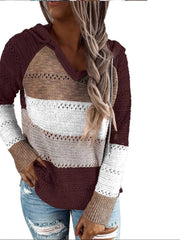 Load image into Gallery viewer, Long Sleeve Hoodie Sweater
