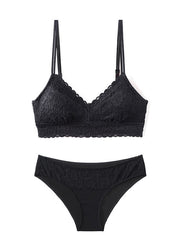 Load image into Gallery viewer, Flower Lace Set Bra &amp; Underwear
