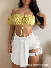 Load image into Gallery viewer, Asymmetric Skort
