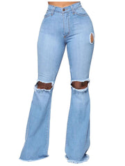 Load image into Gallery viewer, Jeans w/ Flared Legs
