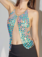 Load image into Gallery viewer, Metal Sequin Body Jewelry
