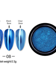 Load image into Gallery viewer, Metallic Color Nail Powder
