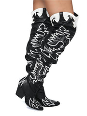 Load image into Gallery viewer, Thigh High Cowboy Boots
