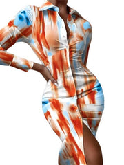 Load image into Gallery viewer, Long Shirt Dress
