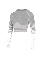 Load image into Gallery viewer, Long Sleeve Top &amp; Legging Fitness Outfit
