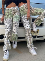 Load image into Gallery viewer, Patchwork Pants