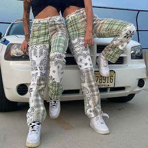 Patchwork Pants