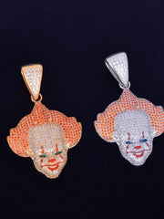 Load image into Gallery viewer, Clown Pendant Necklace
