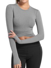 Load image into Gallery viewer,  Long Sleeve Fitness Top
