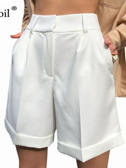 Load image into Gallery viewer, Pleated Dress Shorts
