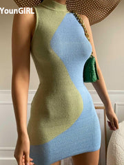 Load image into Gallery viewer, Halter Mini Dress