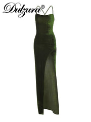 Load image into Gallery viewer, Spaghetti Strap Velvet Dress
