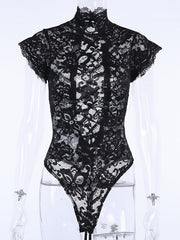 Load image into Gallery viewer, Floral Lace Bodysuit
