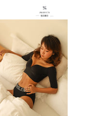 Load image into Gallery viewer, SP&amp;CITY Sporty Simple Letter Print Seamless Women&#39;s Underwear Solid Soft Breathable Cotton Panties Female Low Waist Briefs Tanga
