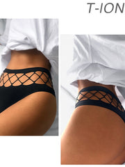 Load image into Gallery viewer,  High Waist Cut-out Panties
