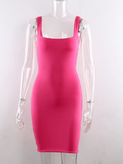 Load image into Gallery viewer,  Sleeveless Bodycon Mini Dress 
