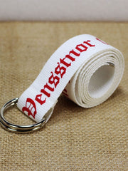 Load image into Gallery viewer,  Unisex Canvas Belts Letters Printed D Ring Double Buckle 

