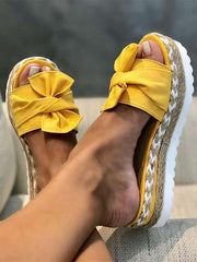 Load image into Gallery viewer, Bow-Knot Sandals
