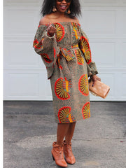 Load image into Gallery viewer, Off-Shoulder Dress
