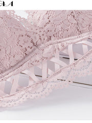 Load image into Gallery viewer, Deep V Lace Bra &amp; Panties
