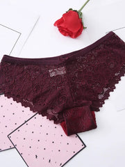 Load image into Gallery viewer, Sexy Low Waist Floral Lace Panties
