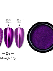 Load image into Gallery viewer, Metallic Color Nail Powder
