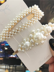 Load image into Gallery viewer, Handmade Pearl Hair Clips
