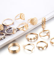 Load image into Gallery viewer, Boho15 Pcs/Set Rings for Women
