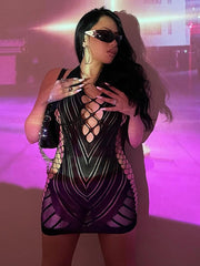 Load image into Gallery viewer, Hollow Out Halter Bodycon Dress
