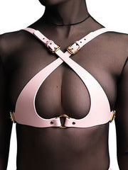 Load image into Gallery viewer, Faux Leather Lingerie Harness
