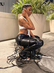 Load image into Gallery viewer, Faux Leather Pants or Top (sold separately)
