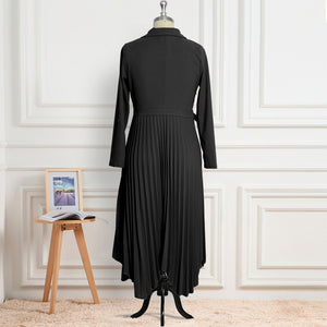 Elegant Pleated Dress