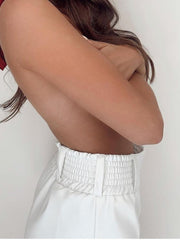 Load image into Gallery viewer, Faux Leather Short
