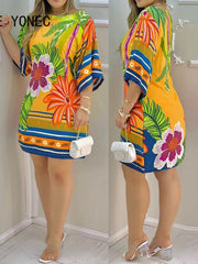 Load image into Gallery viewer, Elegant Tropical Dress
