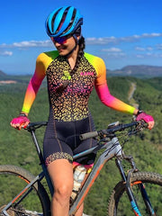 Load image into Gallery viewer, Long Sleeve Cycling Suit
