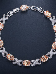 Load image into Gallery viewer, Sterling Silver Gemstone Bracelets
